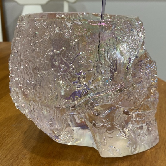 NWT.  Skull, makeup brush holder. - Picture 6 of 11